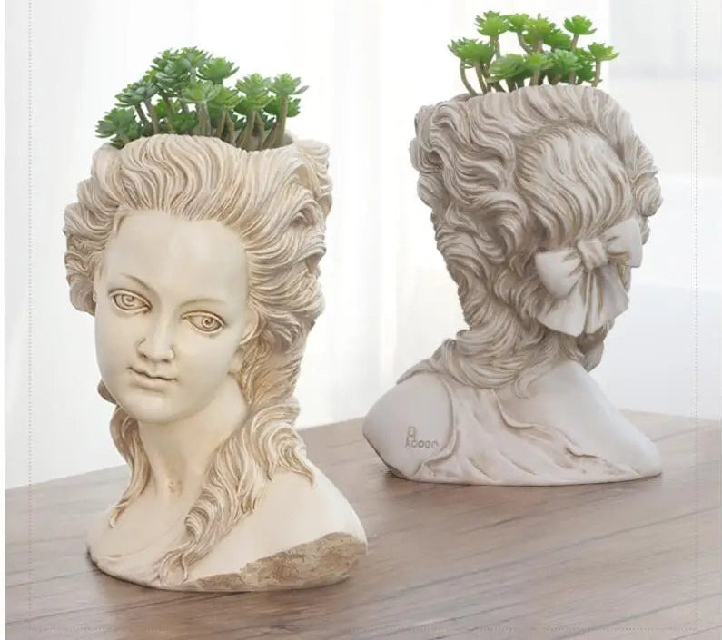 Vase Tête de statue